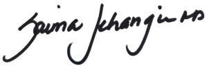 Saima Jehangir signature